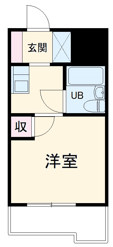 ＴＯＰ港南台第１の間取り