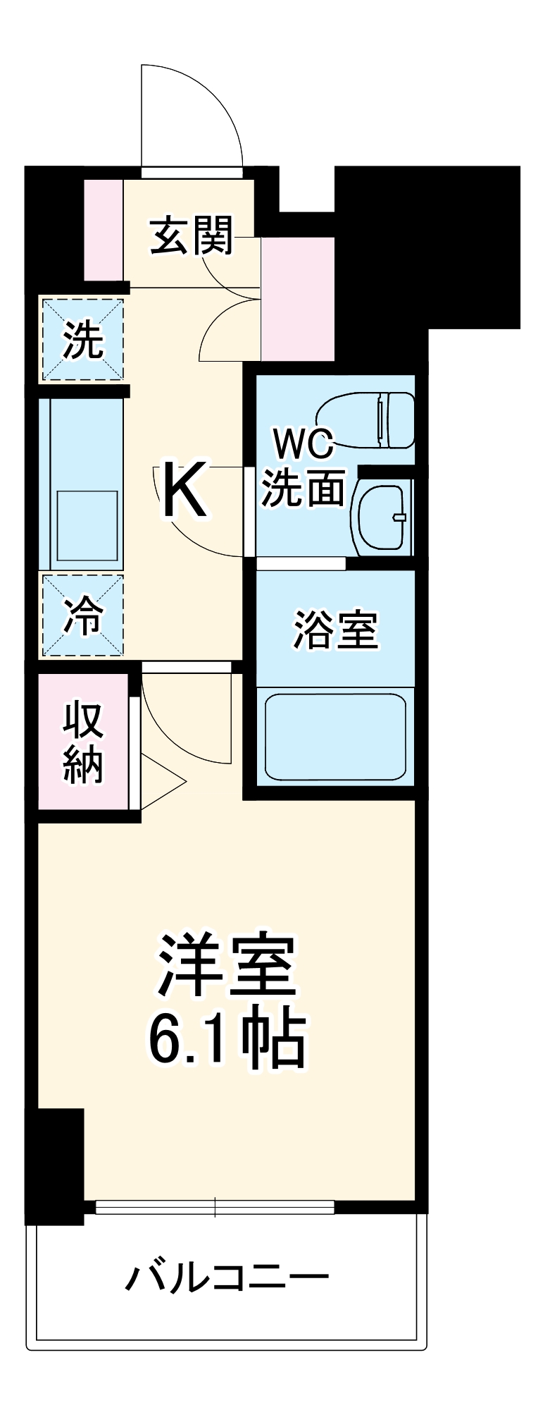 オーパスホームズ南行徳の間取り