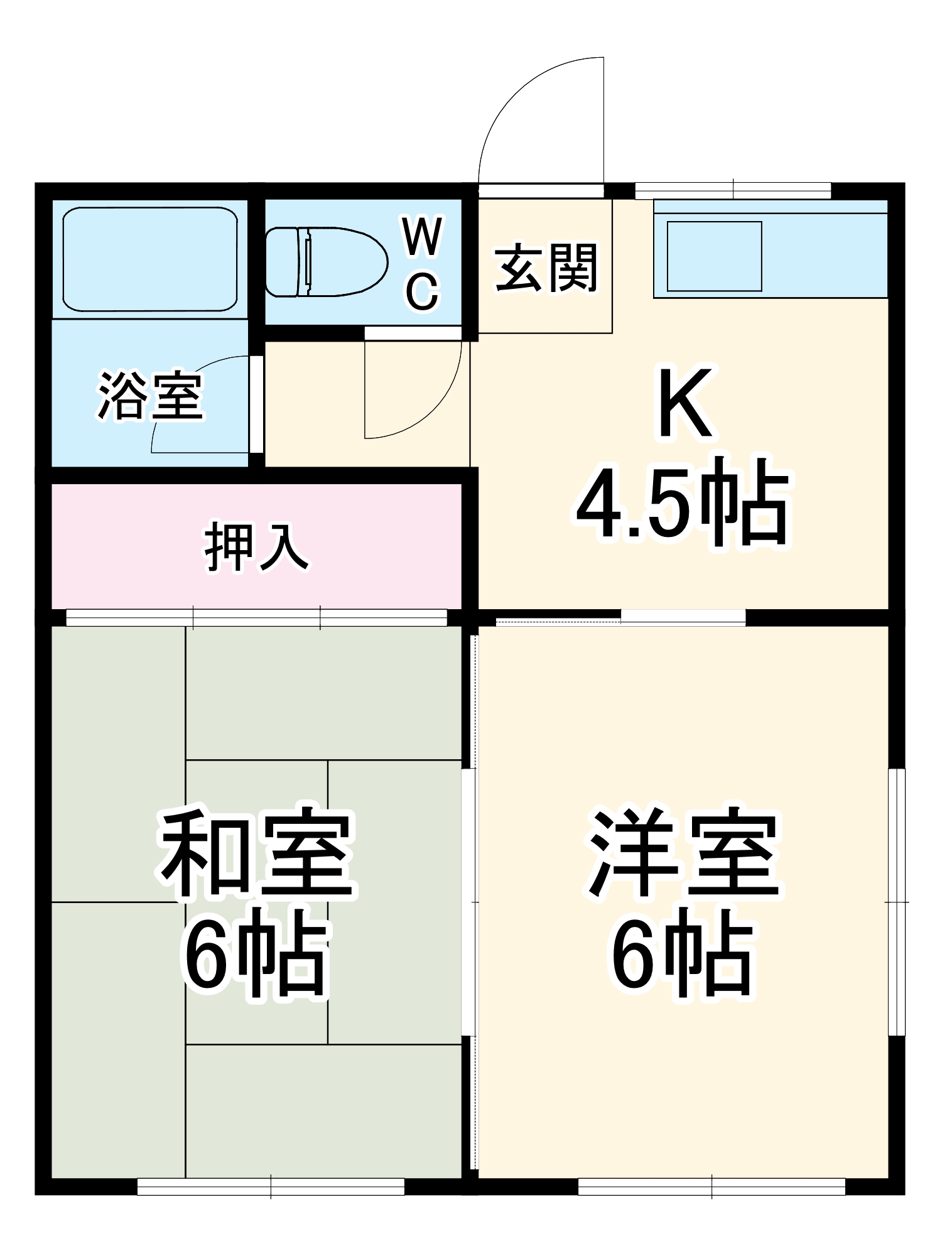 ツカサフラットの間取り