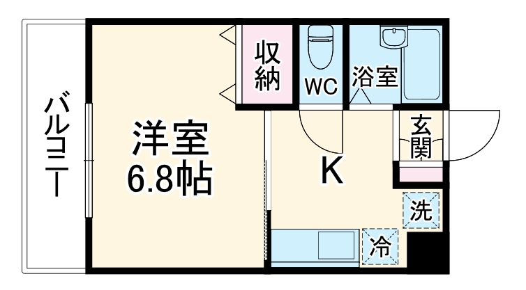 グリーンベルハイツの間取り
