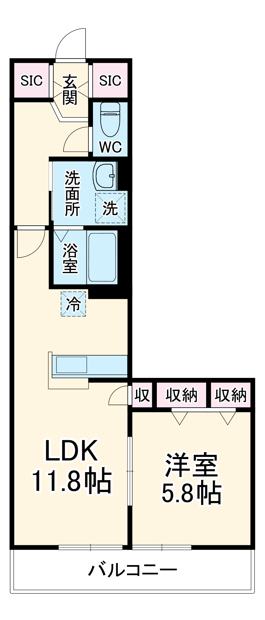 フォレストガーデンの間取り