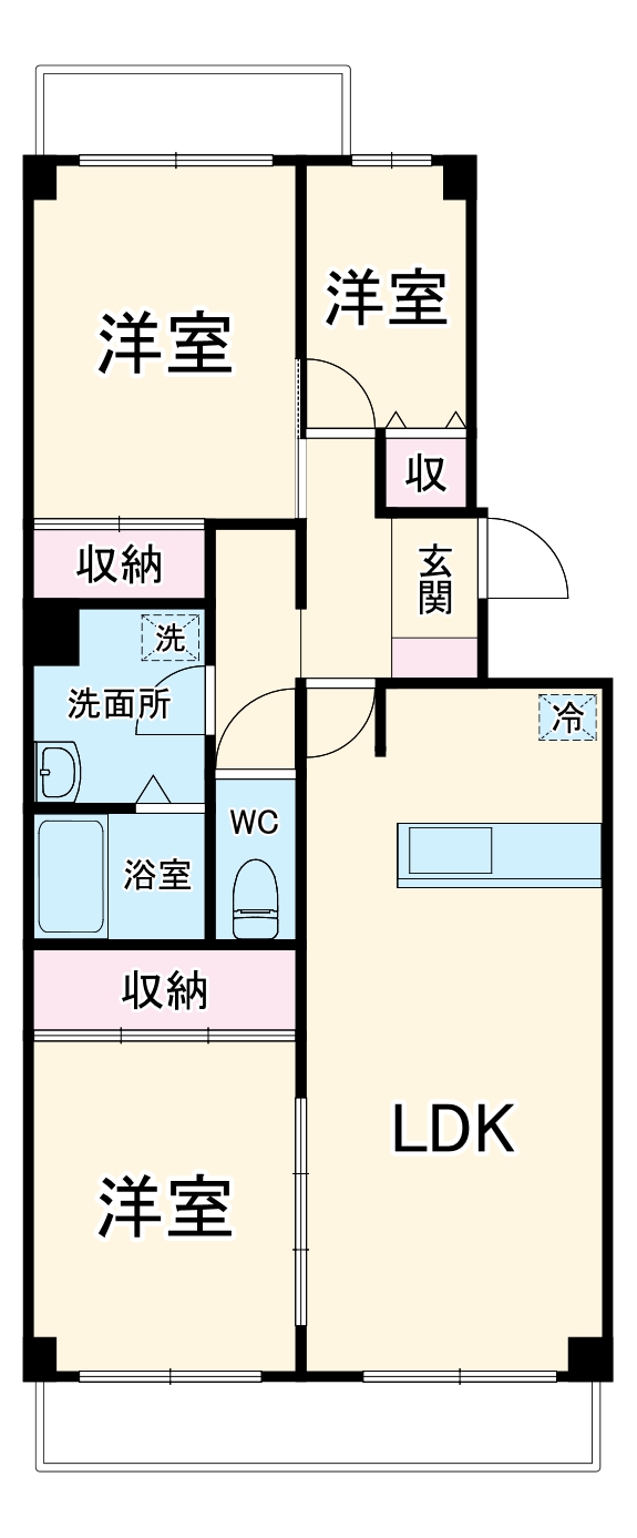 ARCH北浦和 の間取り