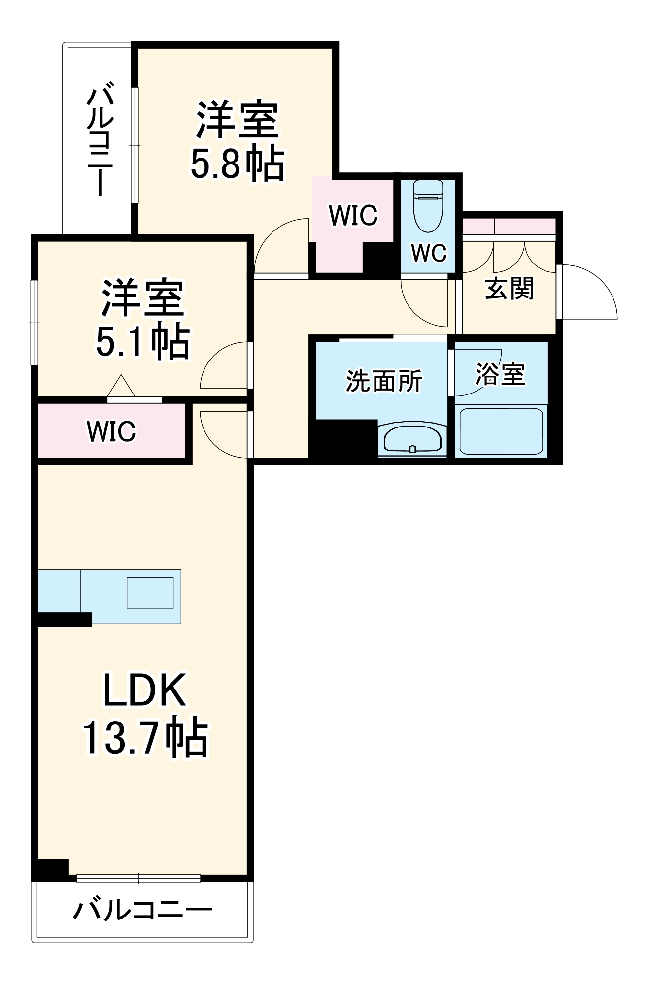 AXIS助信の間取り