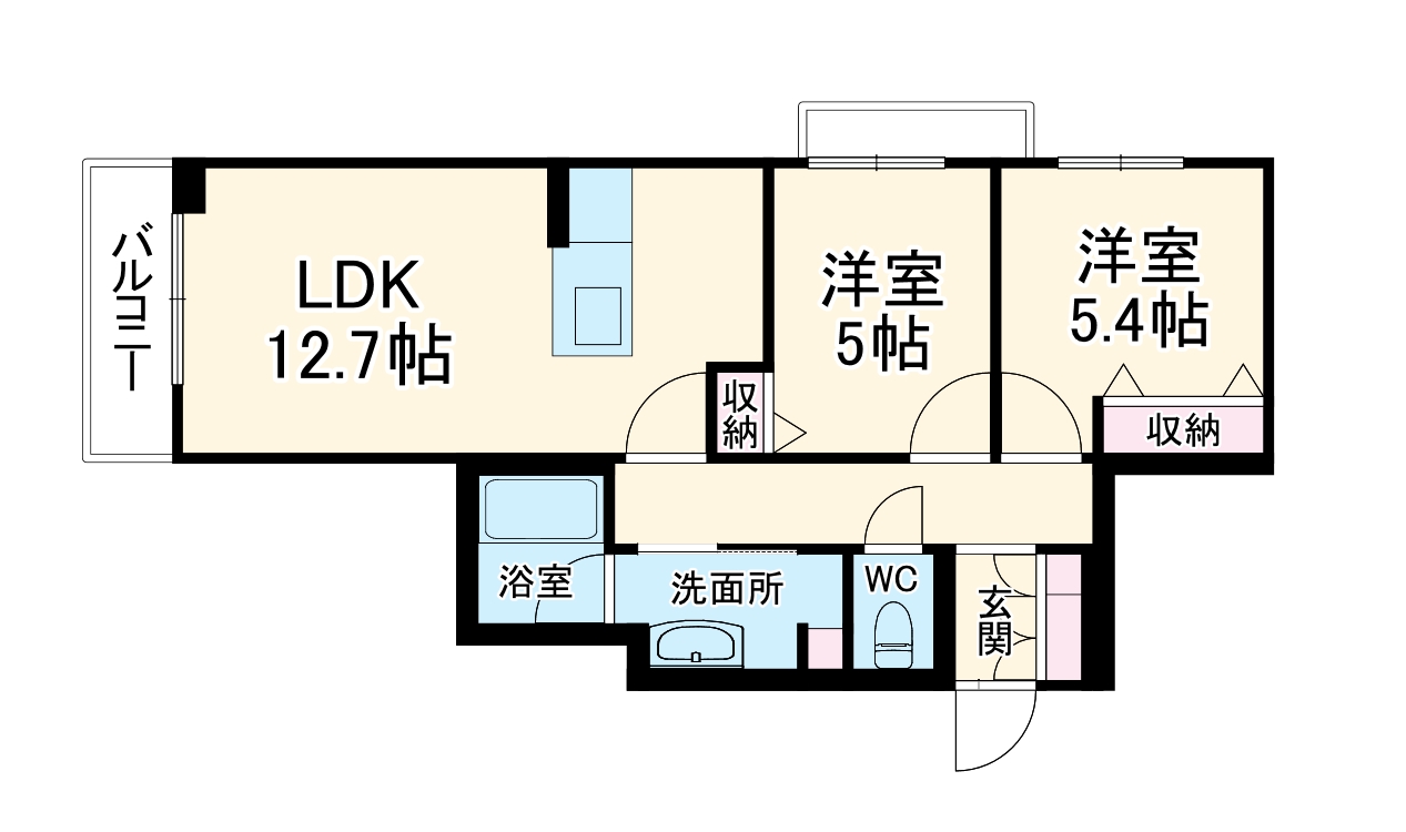 AXIS助信の間取り