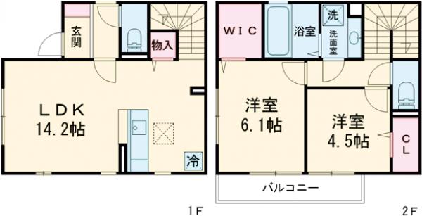 ワイズ・グランの間取り