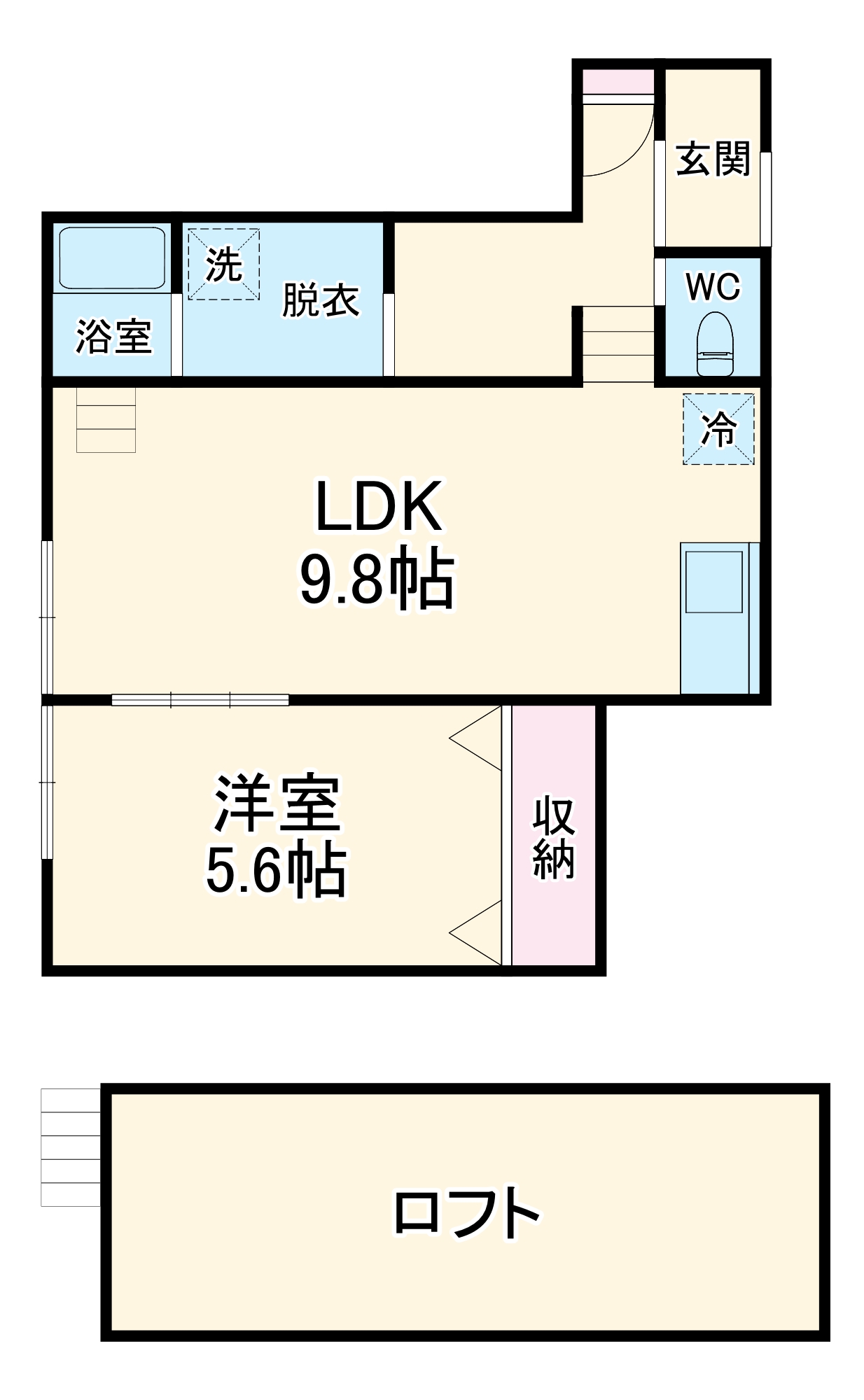 Olive Maisonの間取り