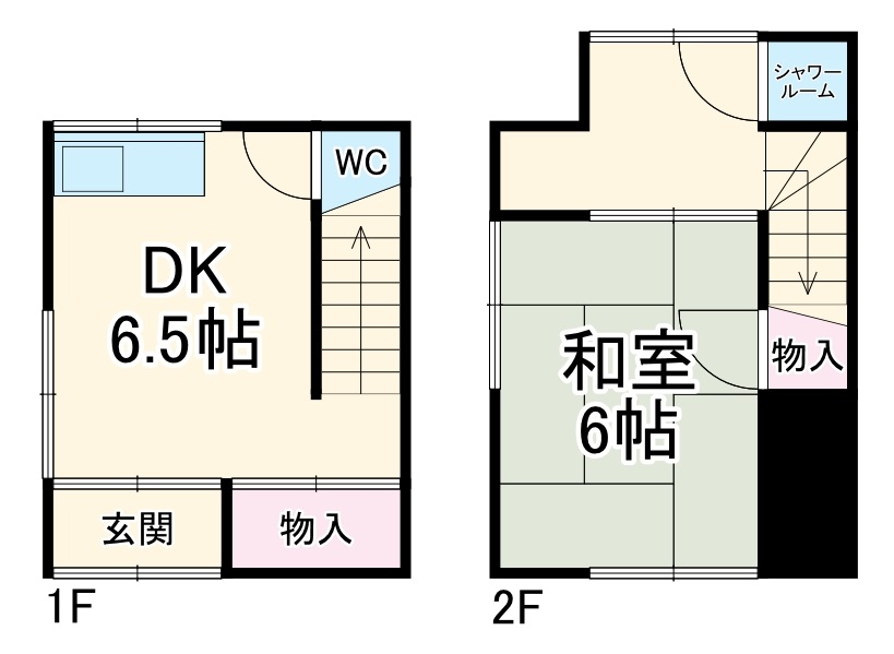 清水ヶ丘戸建の間取り