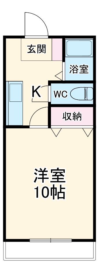 メゾンアムールの間取り