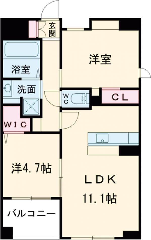 LIBTH高取の間取り