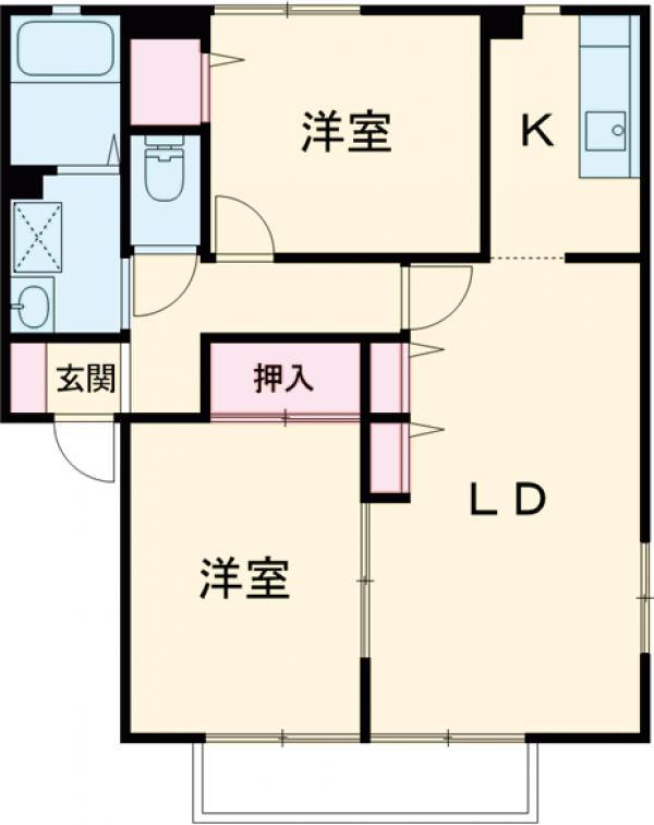 サンライツパルの間取り