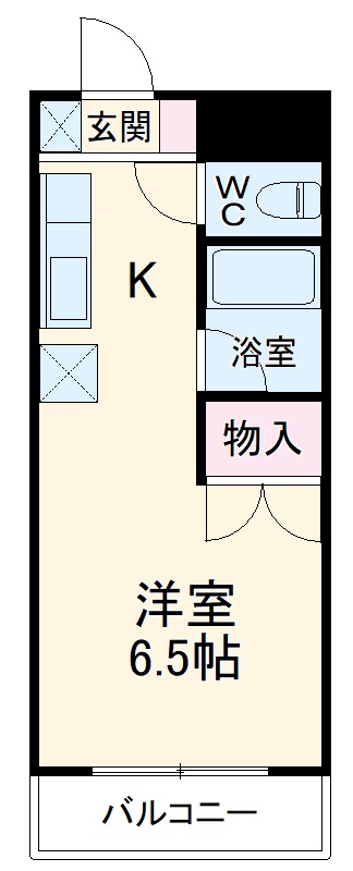 第一ビューハイツ兄山の間取り