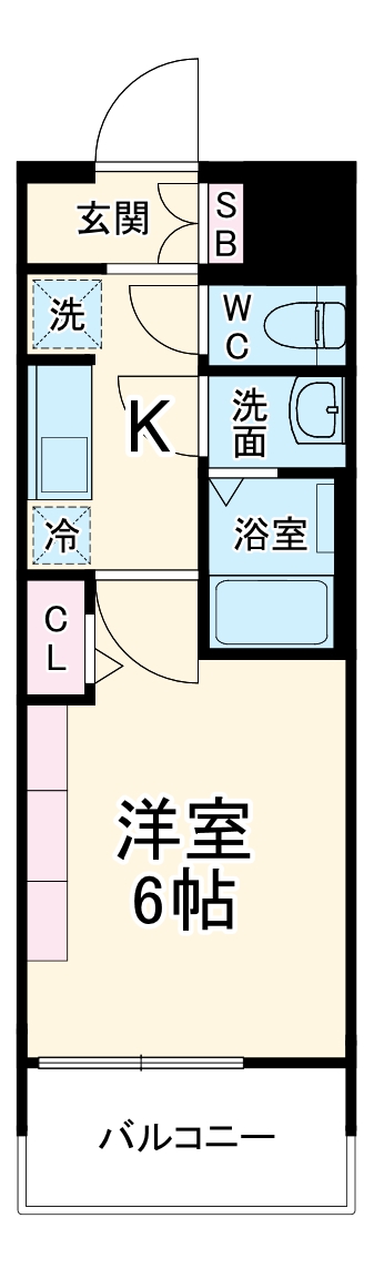 プレサンス名古屋ルクソリアの間取り