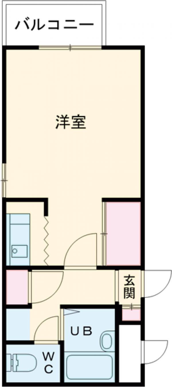 ライオンズマンション三条口の間取り