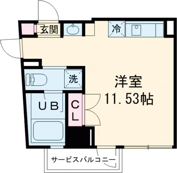 オーキッドレジデンス浜田山の間取り