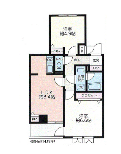 アゴラビルの間取り