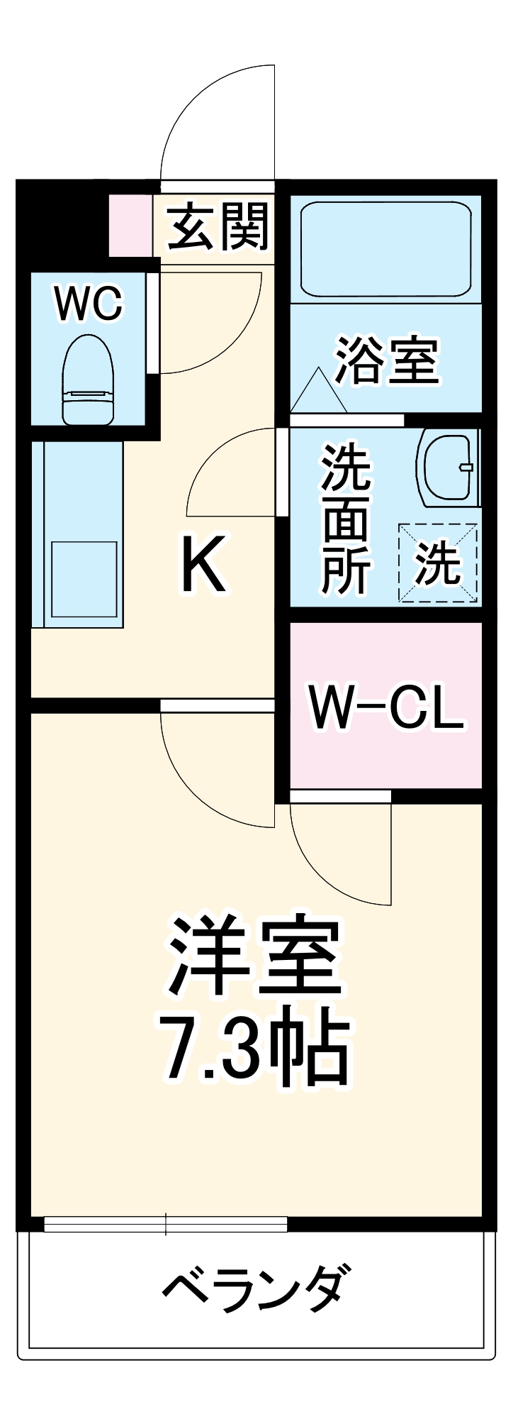 Ｆｕｔｕｒ　Ｍｉｒａｋｕｍａの間取り