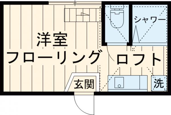 グレースロワ・202号室の間取り