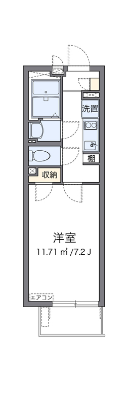 クレイノトルース Ⅴの間取り