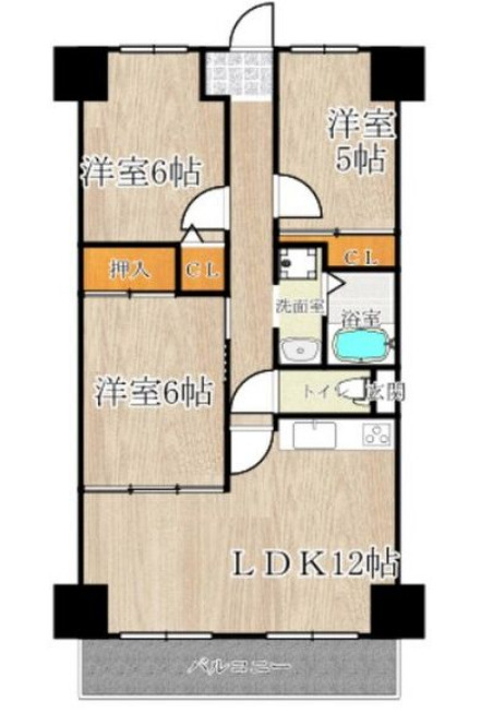 サンファースト京橋の間取り