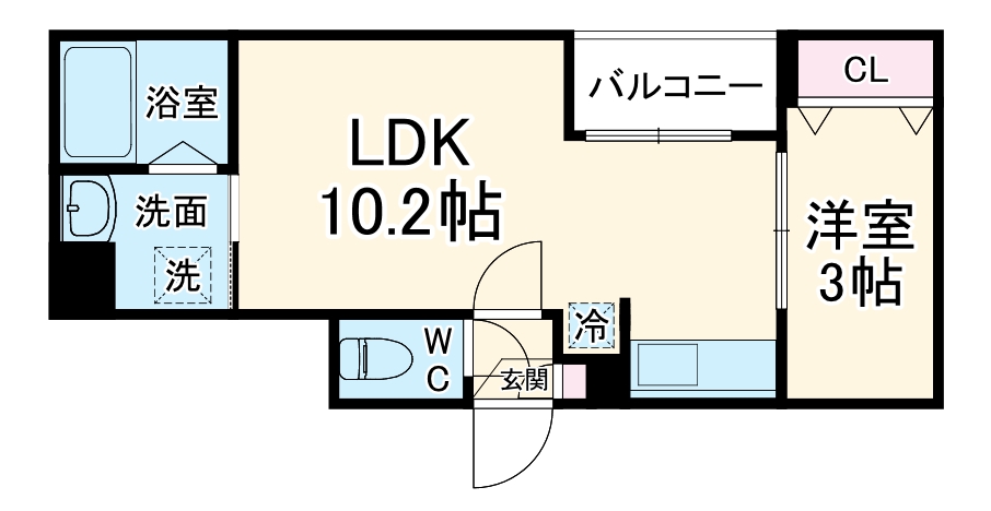 Jack nekoyaⅠの間取り