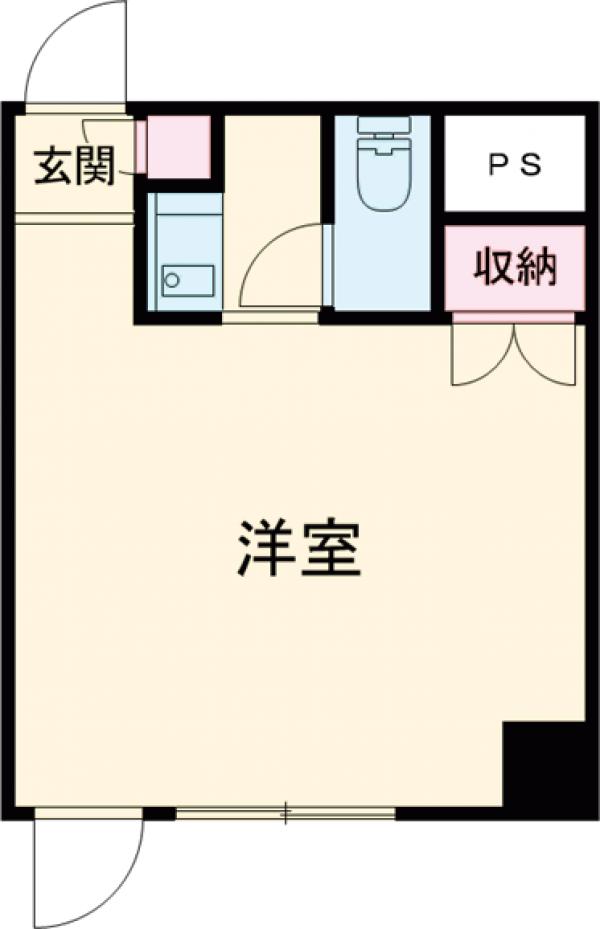 ライオンズマンション三鷹第六の間取り