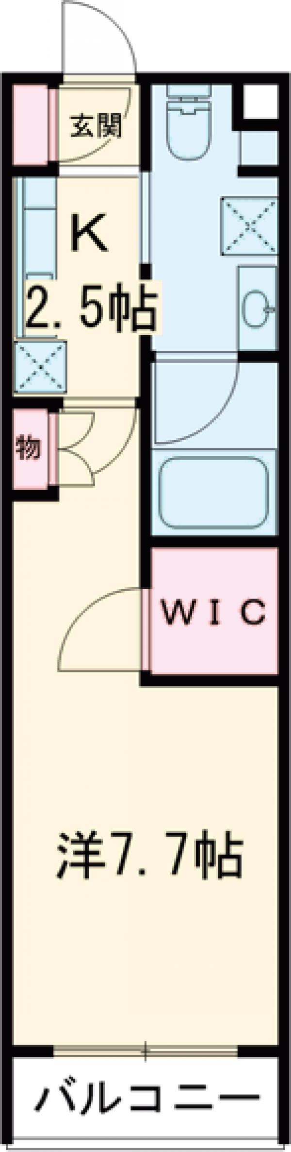 AXAS駒場東大前の間取り