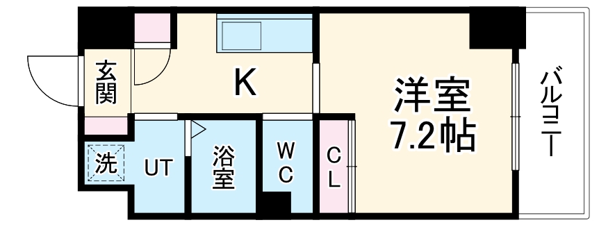 THE LOUNGE LINEAR GATEの間取り