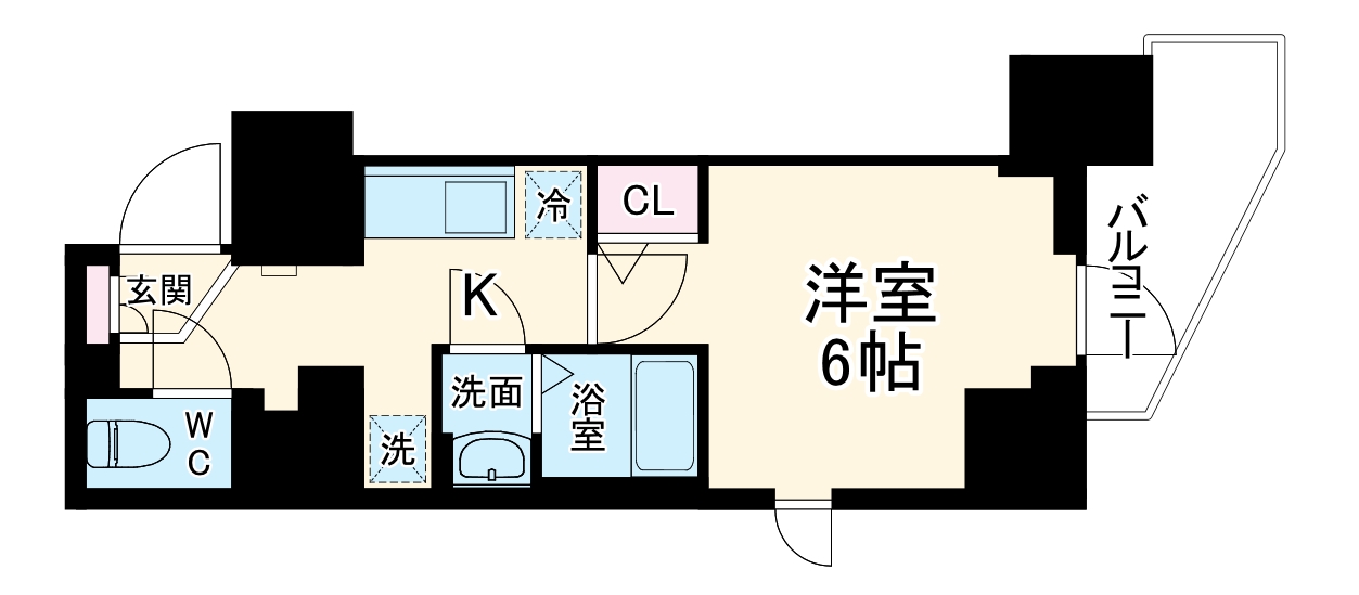 ルフレプレミアム横浜リーヴァの間取り