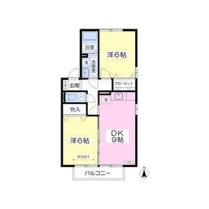 シャリテ藤塚の間取り