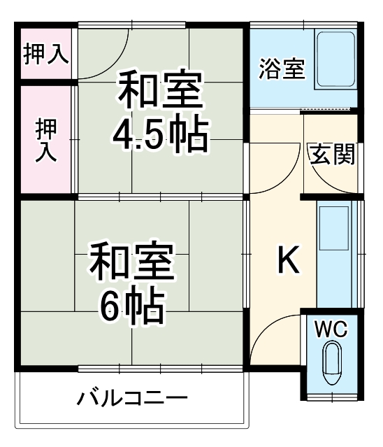 依田荘の間取り