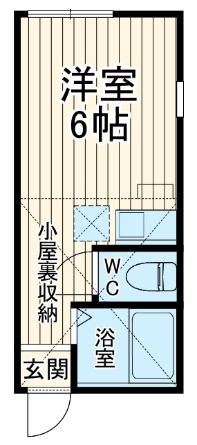 ユナイト追浜ジョルジャ・メローニの間取り