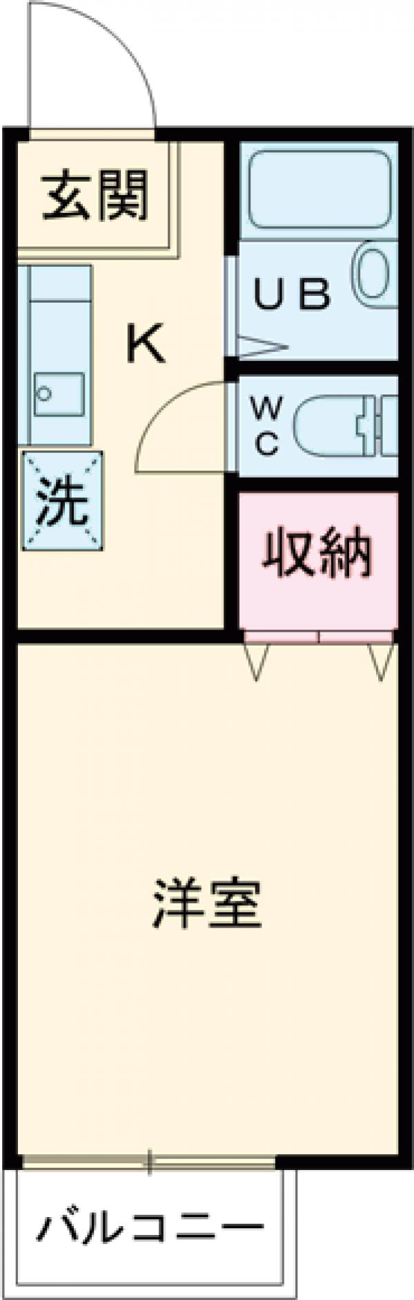 グリーンリーフ越野の間取り