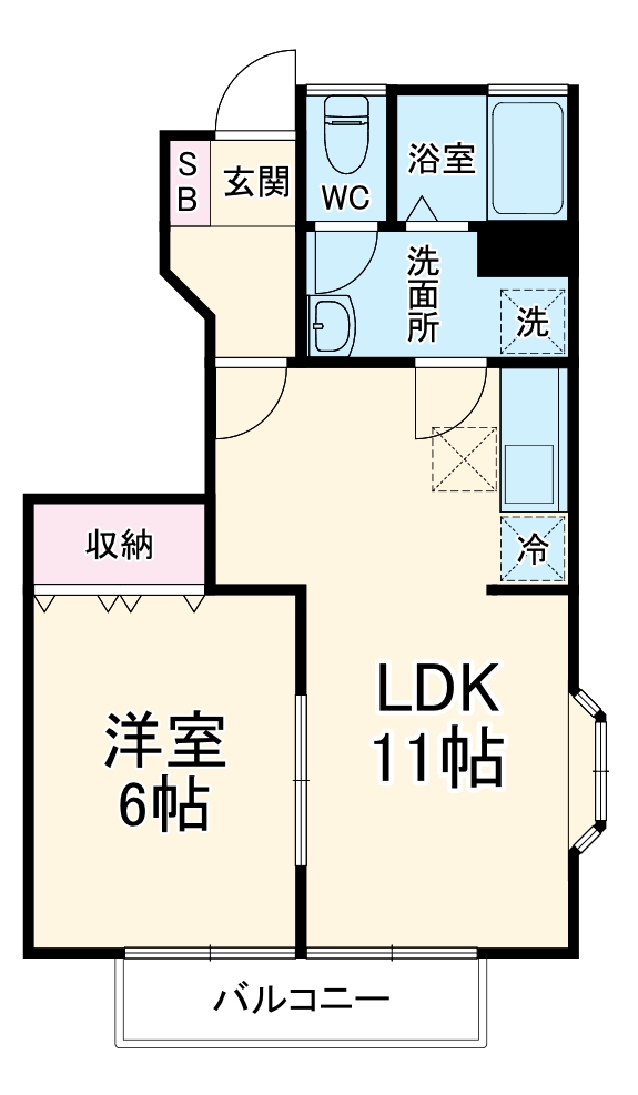 エクセレントクレオの間取り