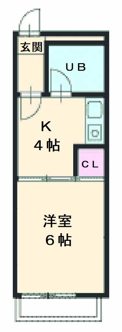 メゾン高野の間取り
