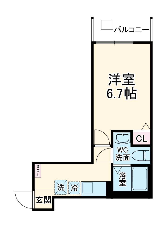 ベイルーム相模が丘の間取り