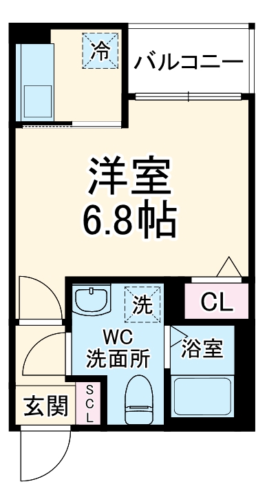 ベイルーム相模が丘の間取り