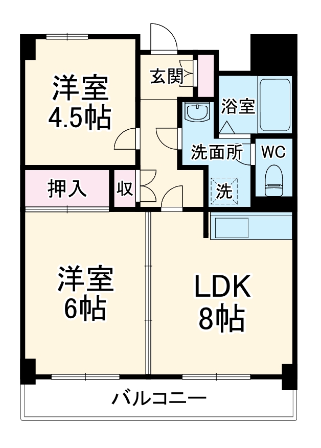 リアライズ栄の間取り