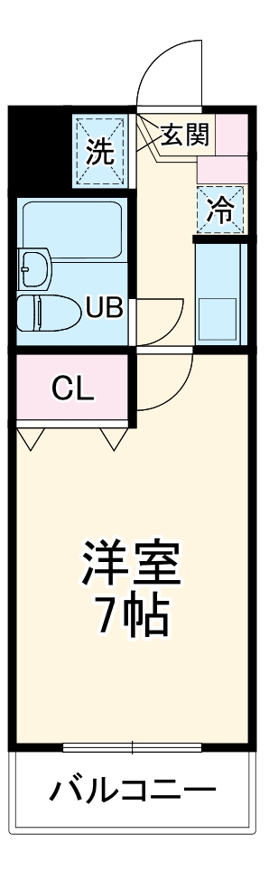 ティアレ宮崎台の間取り