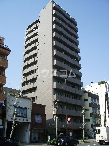 ルーブル白金高輪の外観