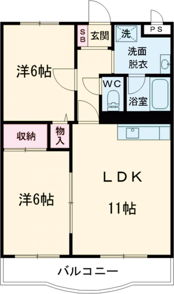 グランエトワールの間取り