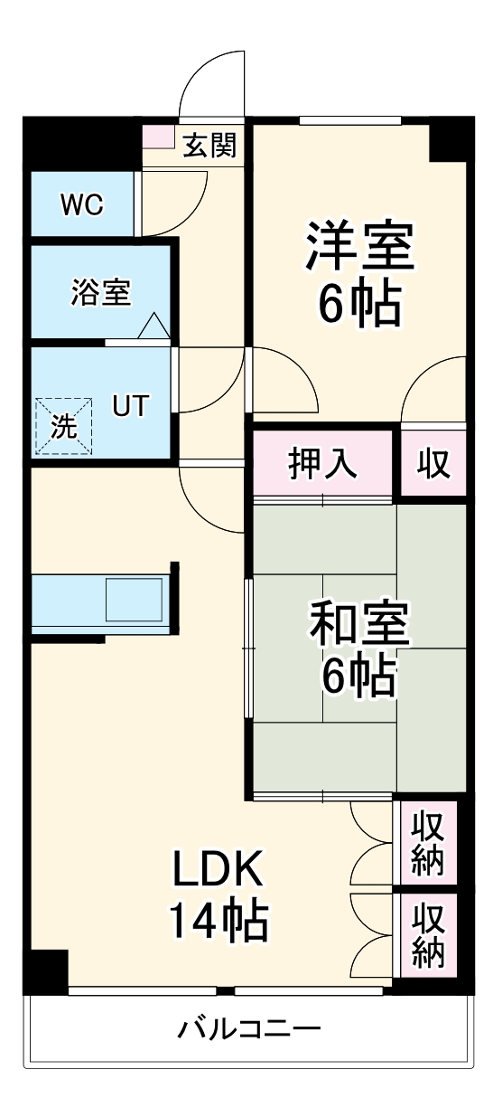 Annex Pairの間取り