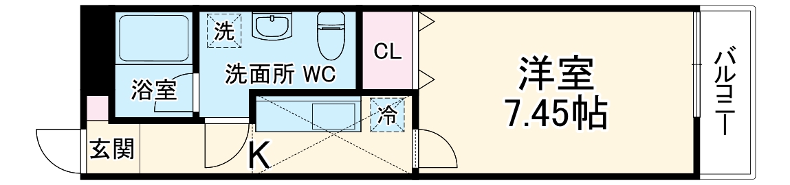 JUN湘南の間取り