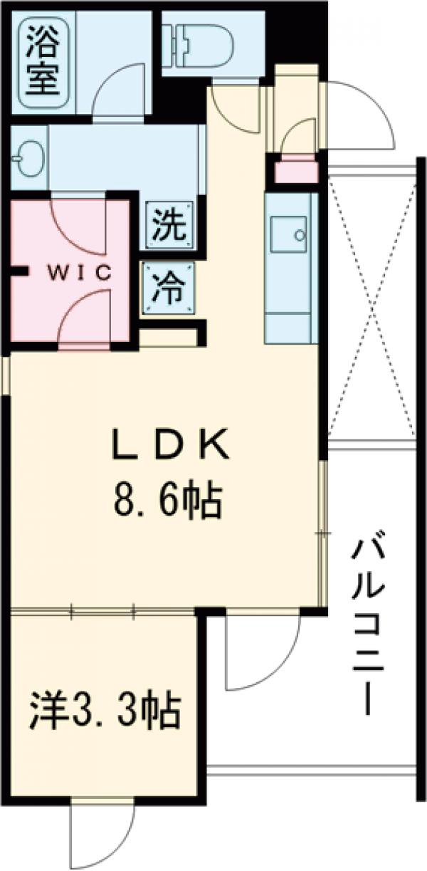 GranDuo祖師谷5の間取り