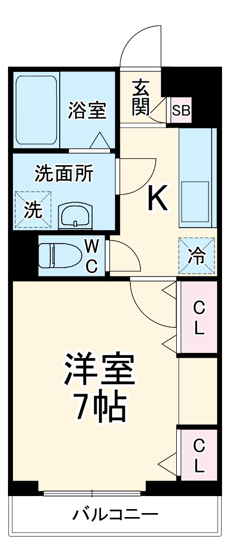 リブリ・井土ヶ谷の間取り