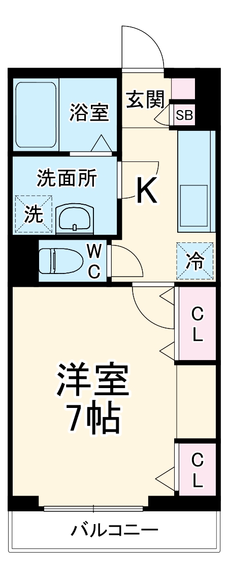 リブリ・井土ヶ谷の間取り