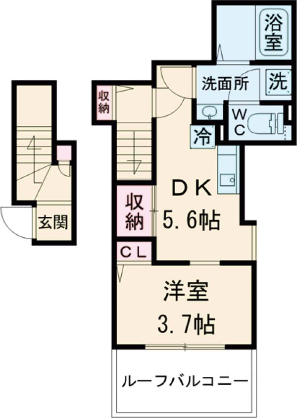 シェ ヌの間取り