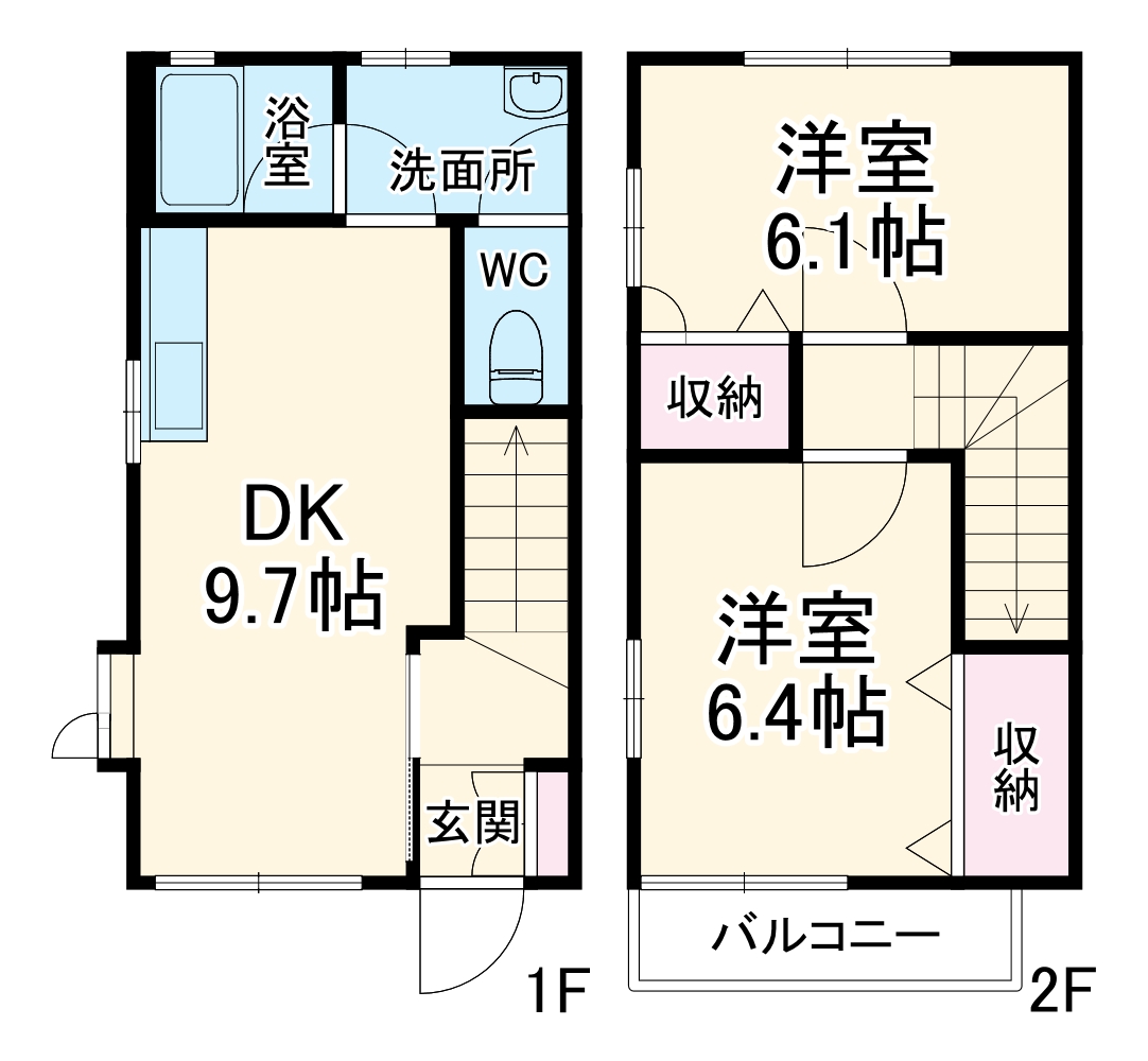 テラス鵠沼の間取り