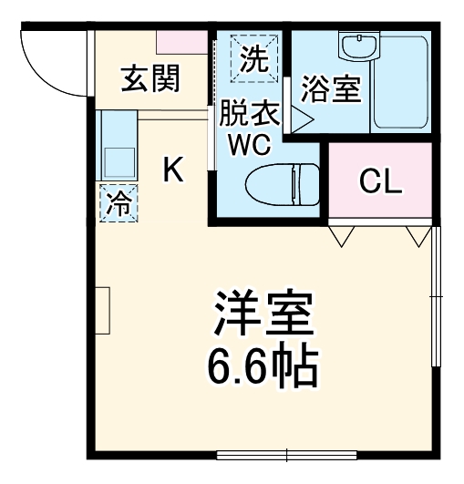 フォンテーヌ井土ヶ谷の間取り