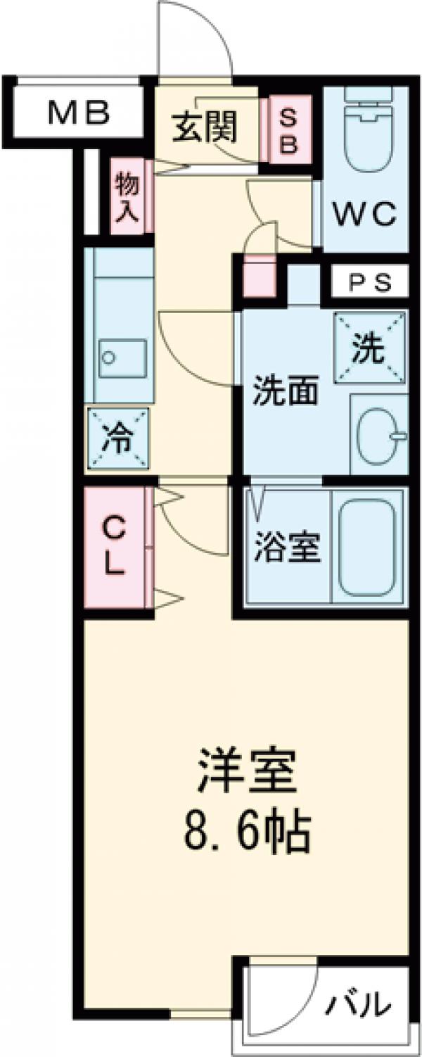 KNOTS東武練馬Sta.の間取り