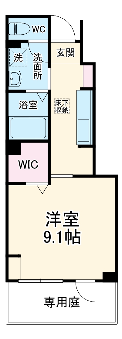 トレモロの間取り